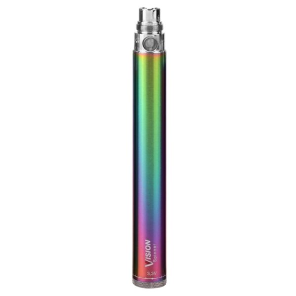 Vision Spinner Rainbow 1300mAh Variable Voltage Electronic Cigarette Battery